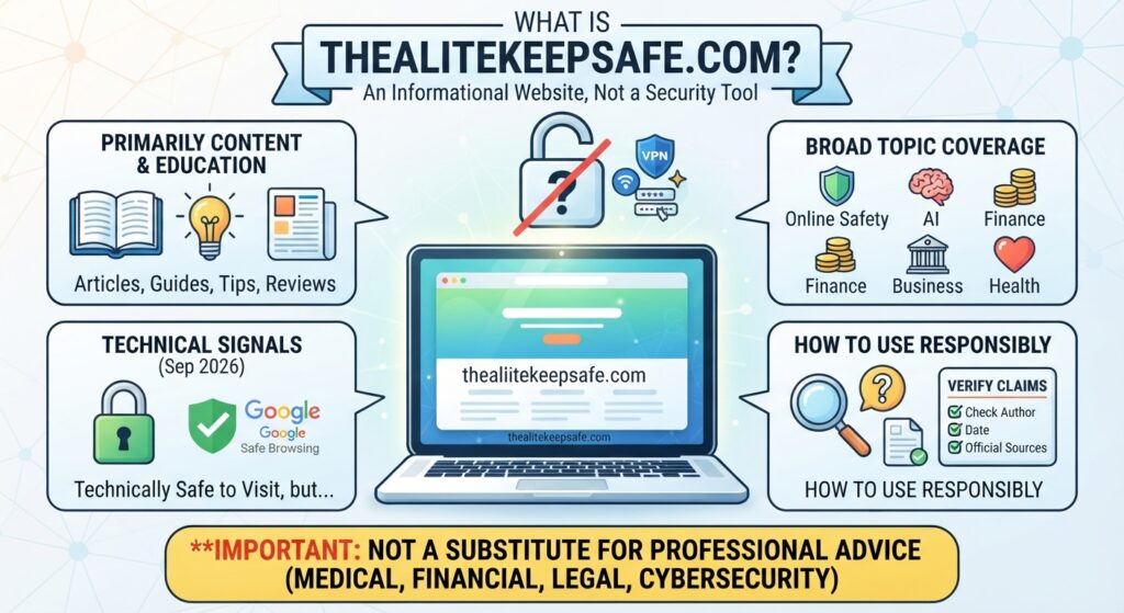 Thealitekeepsafe.com: What It Is and Is It Safe? Thealitekeepsafe.com