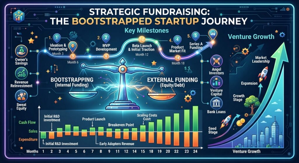 startup booted fundraising strategy